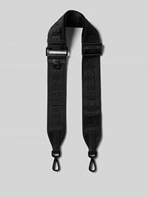 Pasek z napisem z logo liebeskind berlin czarny damski EAN 2150095