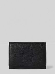 Portfel skórzany z wytłoczonym logo model Hilla Louisa liebeskind berlin czarny damski EAN 2144992