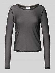 Bluzka z długim rękawem o półprzezroczystym designie model JUDITH Noisy May damska EAN 27023338