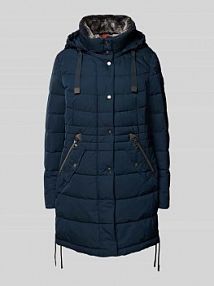 Parka ze stójką i kieszeniami zapinanymi na zamek błyskawiczny Gil Bret granatowa EAN PARKA FFKRAGEN