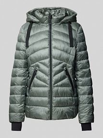 Kurtka pikowana z kieszeniami zapinanymi na zamek błyskawiczny Gil Bret zielona damska EAN 93206208