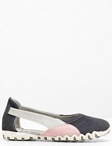 Baleriny skórzane  Bonprix