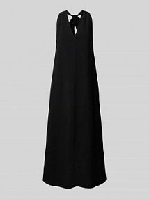 Sukienka midi z dekoltem w serek model Qedira someday EAN Linen Maxi 6