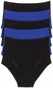 Figi z wysoką talią (5 par)  Bonprix