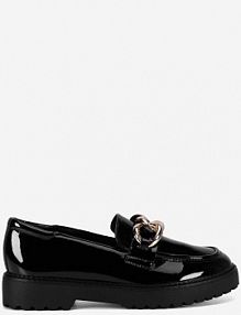 Mokasyny DeeZee czarne damskie WS5621-18