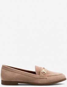 Mokasyny DeeZee beżowe damskie WS270205-01