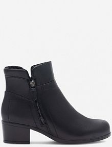 Botki na obcasie Go Soft czarne EST-GUSTA-11