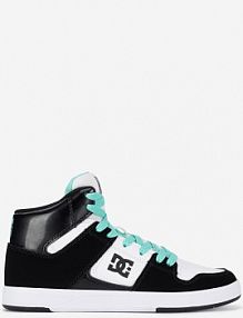 Sneakersy DC Shoes czarne damskie CURE HI TOP ADJS700096-BWQ