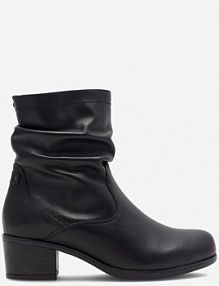 Botki na obcasie Go Soft czarne EST-GUSTA-12