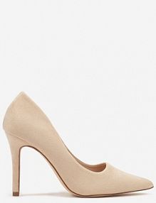 Ciemnobeżowe szpilki w Klasycznym Stylu Mevalor Renee