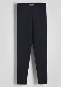 Legginsy z wiskozą Reserved czarne damskie 4084T-99X