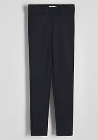 Legginsy z wiskozą Reserved czarne damskie 4085T-99X