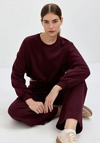 Krótka bluza Reserved brązowa damska YL140-93X