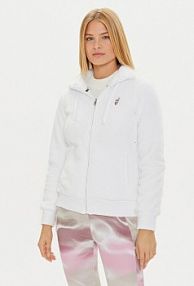 Bluza z polaru Aulp biała damska Polar