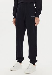 Spodnie dresowe Tommy Hilfiger granatowe damskie 