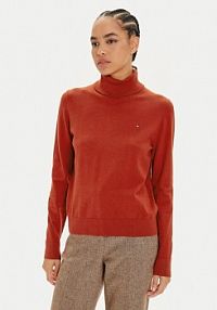 Golf Tommy Hilfiger czerwony damski 