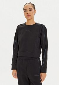 Bluza przez głowę Calvin Klein Underwear czarna 