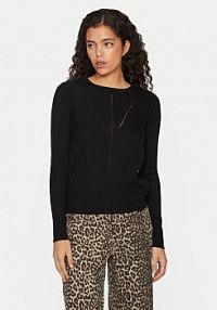 Sweter Vila czarny damski 