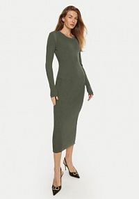 Sukienka dzianinowa Silvian Heach zielona 