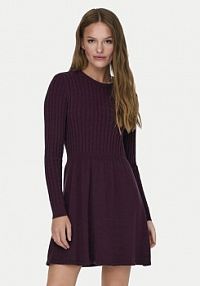 Sukienka dzianinowa ONLY czerwona 