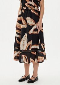 Spódnica DKNY czarna Midi