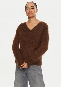 Sweter Dixie brązowy damski 