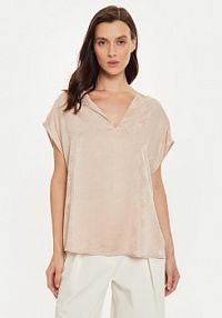 Bluzka Sisley beżowa damska 