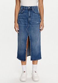 Spódnica jeansowa Tommy Jeans niebieska 