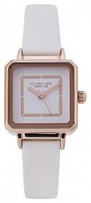 Zegarek U.S. Polo Assn. biały damski 
