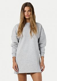 Sukienka dzianinowa Noisy May szara 