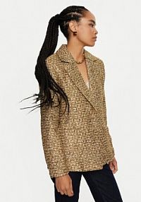 Żakiet Silvian Heach złoty Marynarka