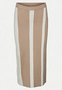 Spódnica ołówkowa Vero Moda beżowa 