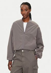 Bomberka Noisy May szara Kurtka bomber Kirby 27028805  Regular Fit