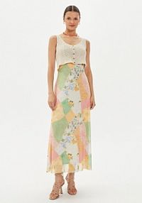 Sukienka letnia Desigual wielokolorowa 