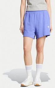 Szorty sportowe adidas niebieskie Essentials French Terry IW5708  Loose Fit