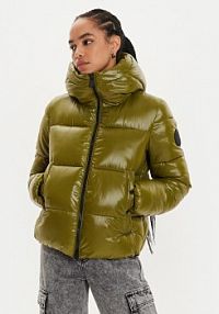 Kurtka puchowa Save The Duck zielona damska Zimowa