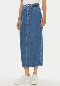 Spódnica jeansowa Calvin Klein Jeans niebieska 