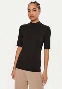 Bluzka Calvin Klein czarna damska 