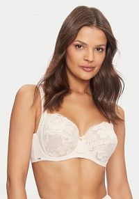 Biustonosz Selmark beżowy Z fiszbiną