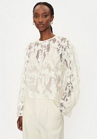 Bluzka Karen by Simonsen beżowa damska 