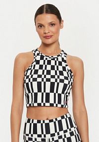 Top Converse kolorowy damski W Wordmark Aop Tank  10026989-A01  Skinny Fit