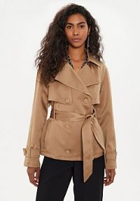 Trencz Guess brązowy 