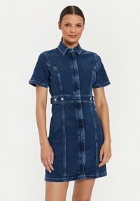 Sukienka jeansowa Tommy Jeans niebieska 