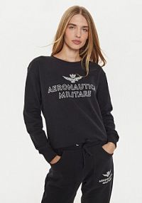 Bluza przez głowę Aeronautica Militare czarna 