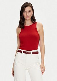 Top Tommy Hilfiger czerwony damski 