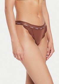 Stringi Guess brązowe Figi brazylijskie