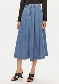 Spódnica jeansowa BOSS niebieska 