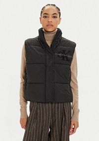Kamizelka Calvin Klein Jeans czarna damska 
