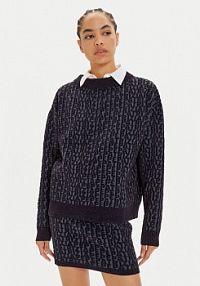 Sweter Patrizia Pepe granatowy damski 