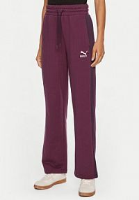 Spodnie dresowe Puma czerwone damskie 